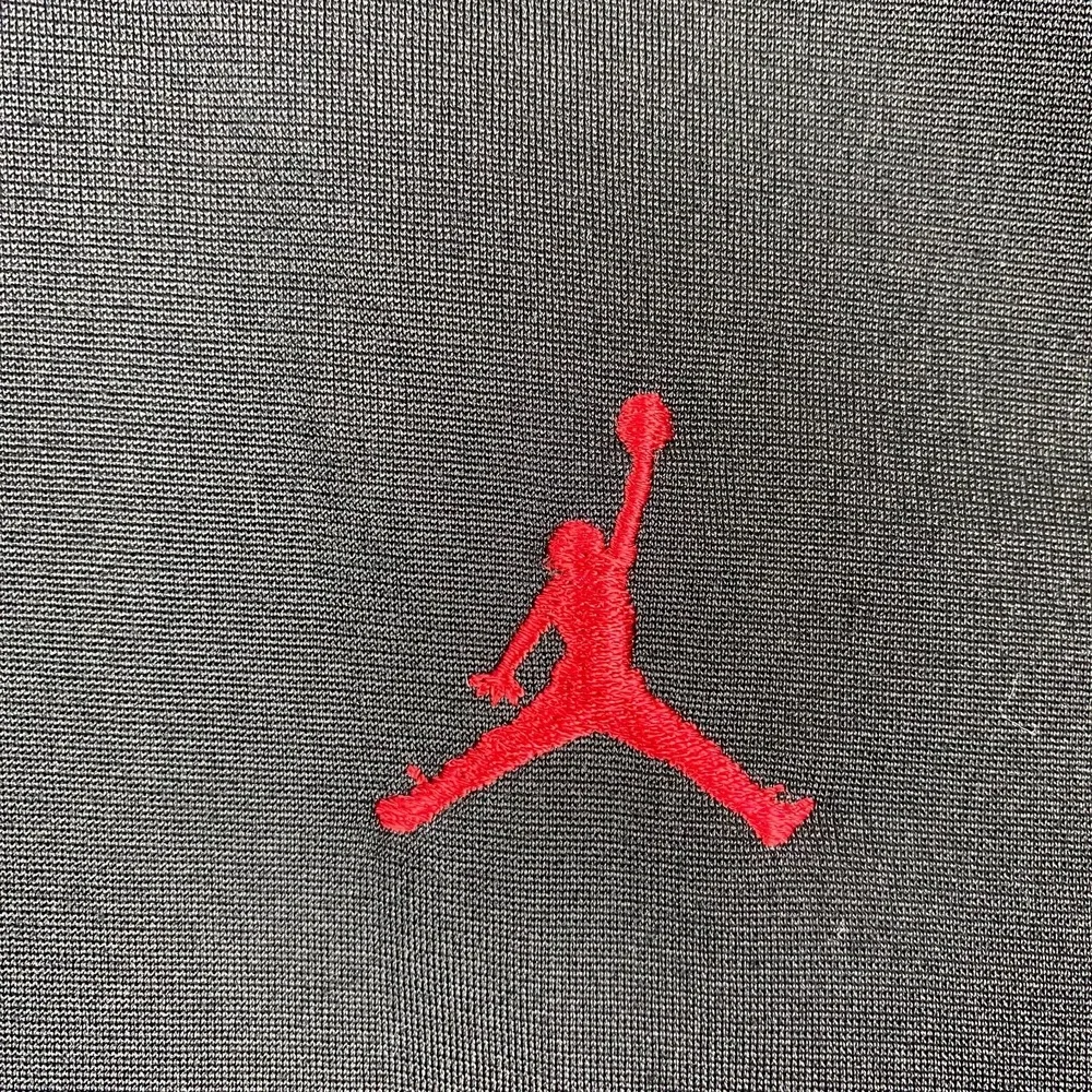 Jordan Jacket Mens XXL Full Zip Windbreaker black 356039-010 Jumpman Logo Rare